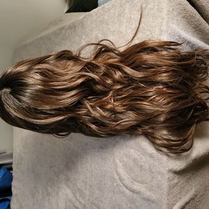 New! Lace front wig, Long loose curl